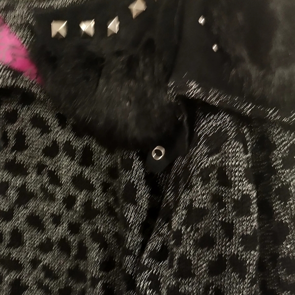 Vintage 1980s Graced by Starr Large Rocker Sweater - Picture 4 of 14